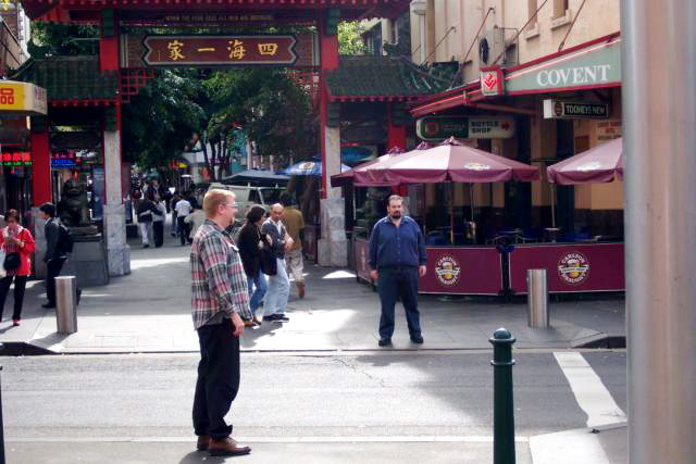 Chinatown with David and David, Sydney