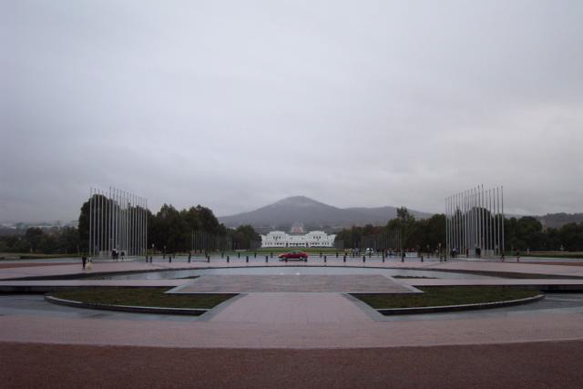 Looking towards the War Memorial, Canberra, ACT